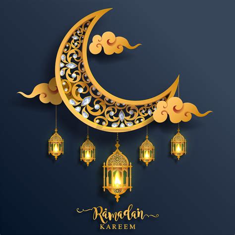 دانلود وکتور ماه رمضان شماره سه دانلود رایگان فایل لایه باز، Psd