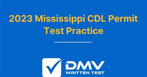 Free Mississippi Cdl Practice Test 2022 Real Ms Dps Questions