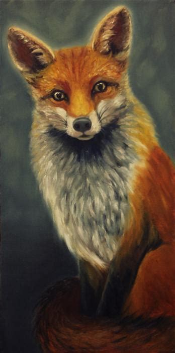 Buy Original Art By Pandalana Williams Oil Painting Red Fox At Ugallery