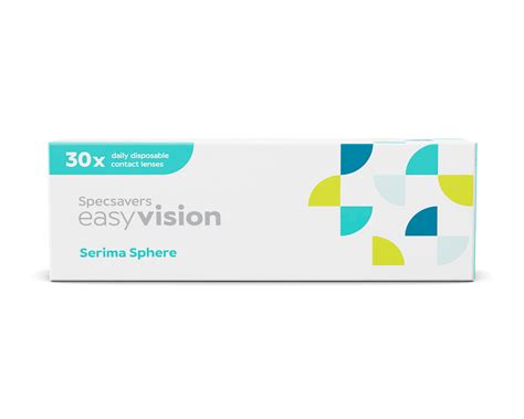 Easyvision Serima Sphere Daily Disposables Contact Lenses Specsavers Uk