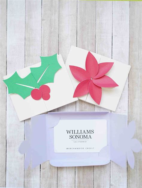 Use the cuttlebug to emboss the gift card holder and g. Cricut Card Making Tutorials | Christmas gift card holders ...