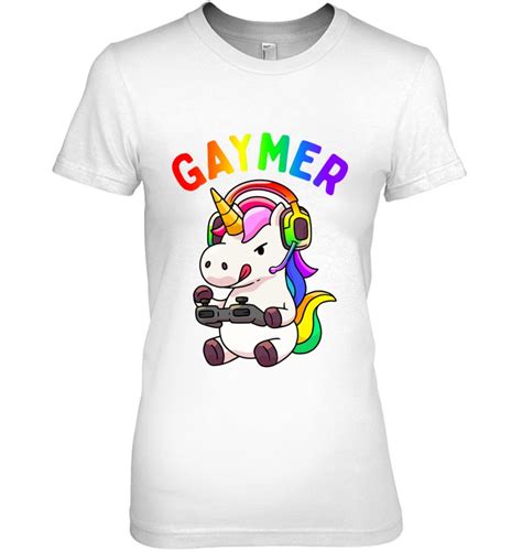 gaymer gay pride flag lgbt gamer lgbtq gaming unicorn t pullover my xxx hot girl