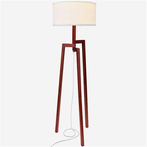 Mia Led Floor Lamp Modern Tripod Tall Freestanding For Living Room