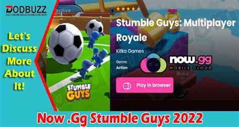 Now Gg Stumble Guys Feb 2022 All About The Game