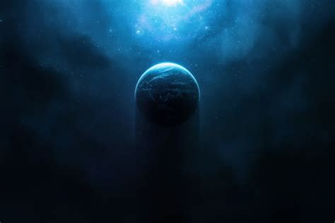Nebula Halo Planet Digital Space Art Hd Digital Universe