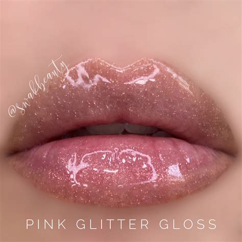 Lipsense Pink Glitter Gloss