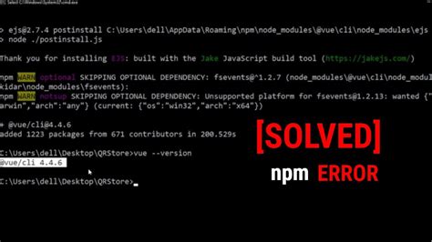 SOLVED Npm ERR Unexpected End Of JSON Input While Parsing Near