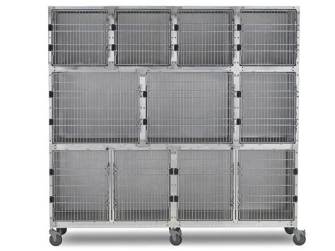 Shor Line Stainless Steel 8 Cage Assembly Model C Pet Pro Supply