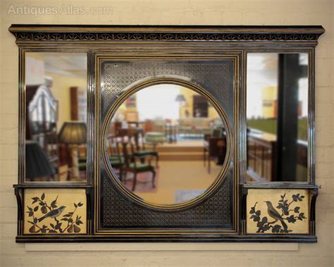 Antiques Atlas Aesthetic Movement Overmantle Mirror