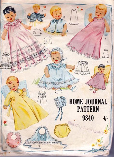 Vintage Baby Sewing Patterns Haroonmihai
