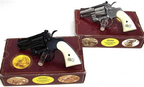 Colt Snake Eyes 1989 Limited Edition 2 Gun Set Rare Set Of Consecutive
