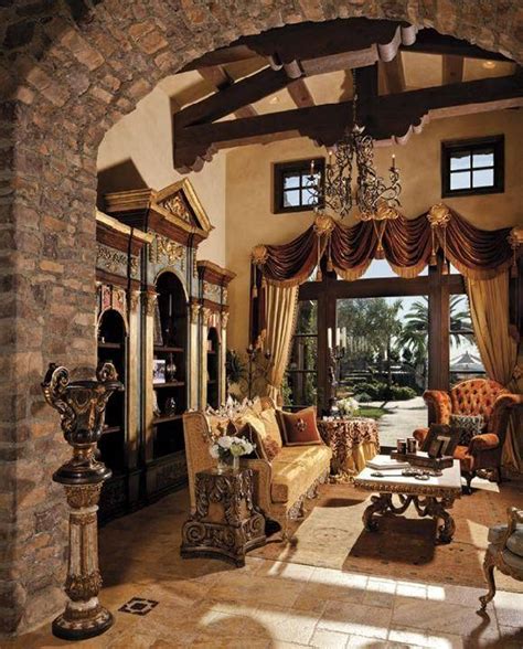 tuscan inspired living room image to u