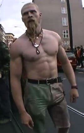 Viking hairstyles are very practical, which is why they are popular. Techno Viking beard style?