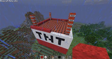 16x16 Tnt Block Minecraft Project