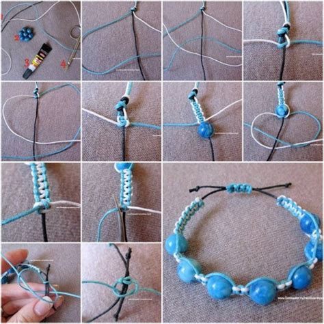 How To Make Large Beads Bracelet Step By Step Diy Tutorial Instructions How To Instructions