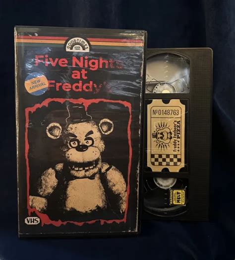 Five Nights At Freddys Vhs Yellow 4600 Picclick