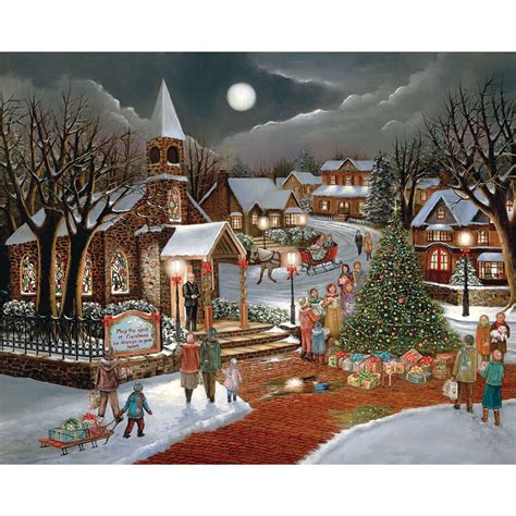 Spirit Of Christmas 300 Large Piece Jigsaw Puzzle Bits And Pieces