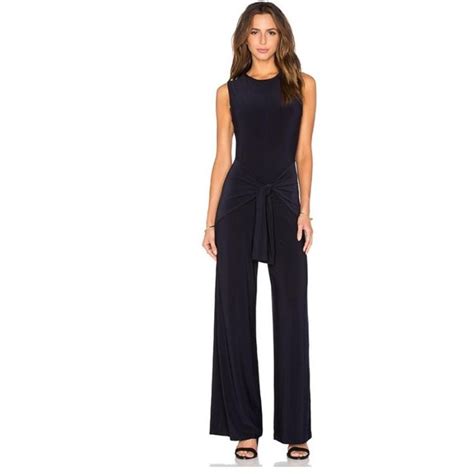 Norma Kamali Black Kulture Sleeveless Tie Front Romperjumpsuit Listed By Brittany B Jumpsuit