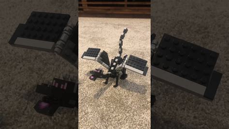 Lego Ender Dragon Set The End Battle Youtube