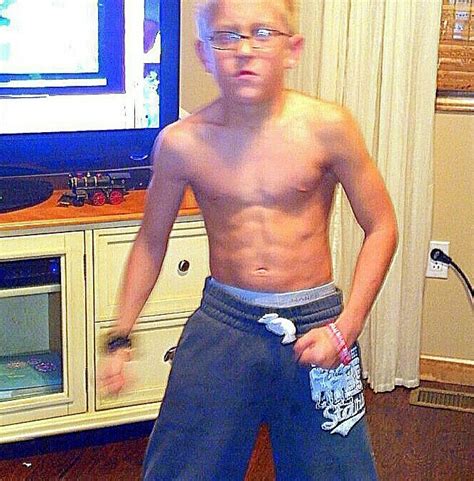 Kid With Abs Shredded Boy Flexing Abs Youtube Ripped Kid Flexing