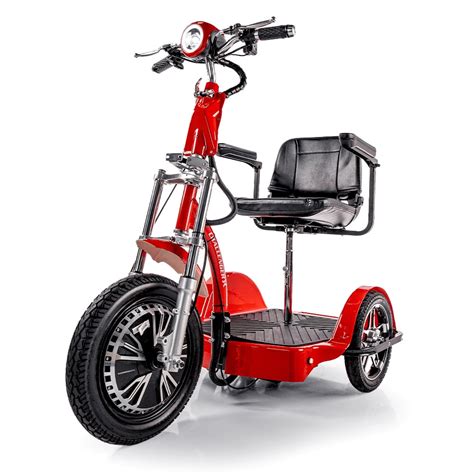 Challengerx Fast Electric Scooter 3 Wheel Deluxe Seat Edition