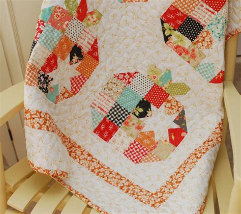 Pumpkin Seeds Quilt Sure To Dazzle Quilting Cubby