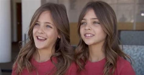 the ‘world s most beautiful twins — ava marie and leah rose — are growing up nowadays