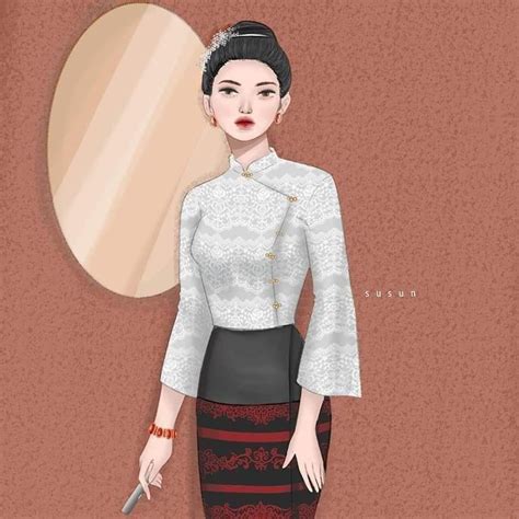 Pin By Mi Mi Moe Theint On Myanmar Dress Burmese Clothing
