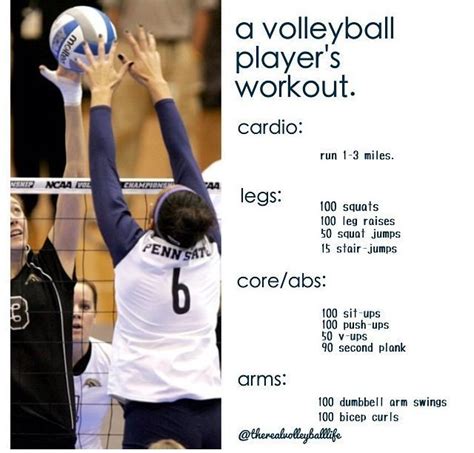 15 Minute Good Workouts For Volleyball Players For Beginner Fitness