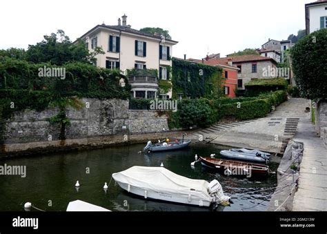 Villa Oleandra Owned By George Clooney In Laglio On Lake Como Italy