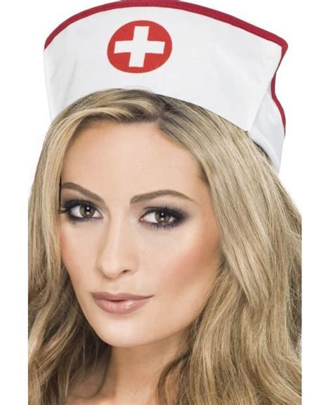 Boneta Asistenta Medicala Nurse Hat Smiffys Women Nurse
