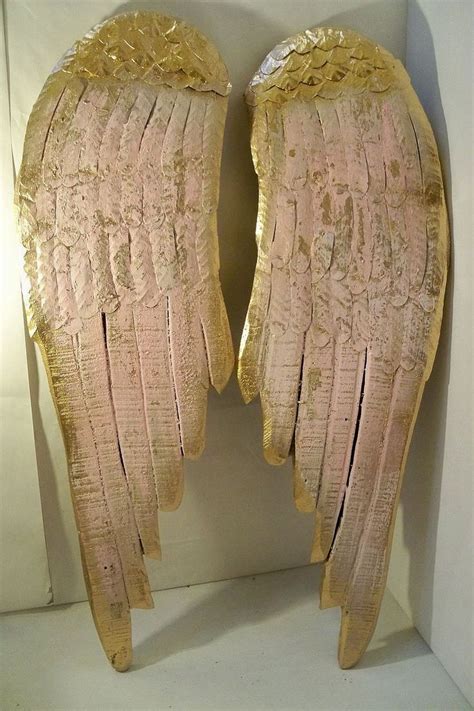 Disney store, bronners, christmasplace, orientaltrading, christmastraditions. Angel wings large wood metal carved wall sculpture french ...