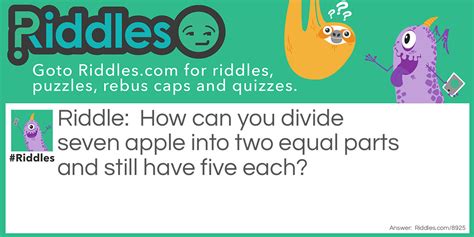 Apple Division Riddle Riddle And Answer