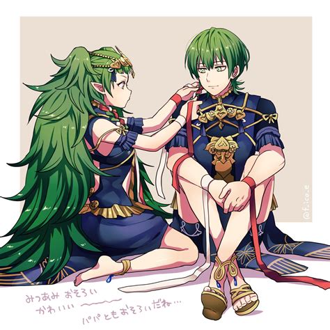 Byleth Byleth And Sothis Fire Emblem And More Drawn By F Ico E