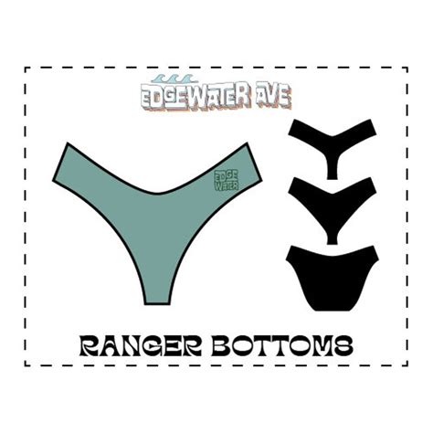 Diy Reversible Bikini Bottoms In Ranger Pdf Sewing Pattern My XXX Hot Girl
