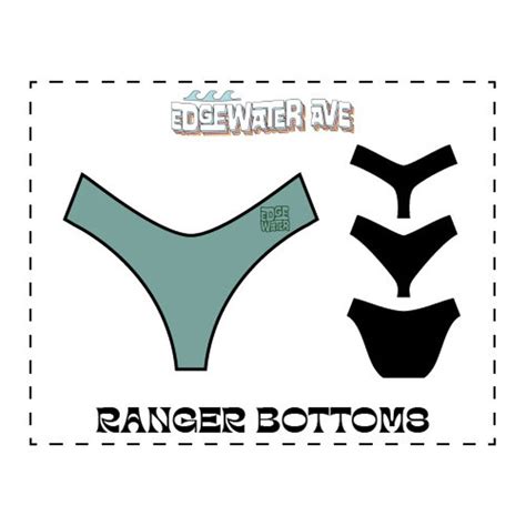 Diy Reversible Bikini Bottoms In Ranger Pdf Sewing Pattern My Xxx Hot Girl