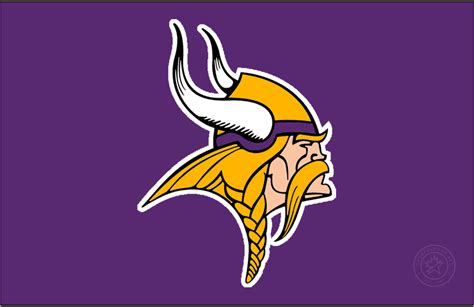 Minnesota Vikings Primary Dark Logo National Football League Nfl