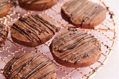 Chocolate Shortbread Cookies Gemmas Bigger Bolder Baking