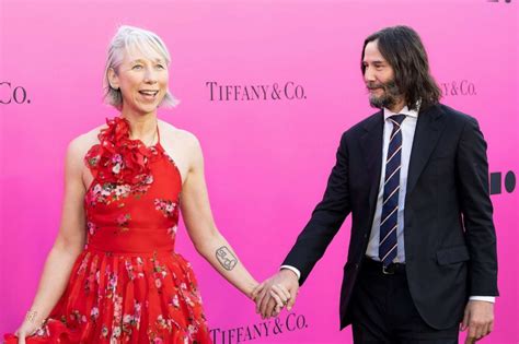Keanu Reeves And Girlfriend Alexandra Grant Step Out On Red Carpet