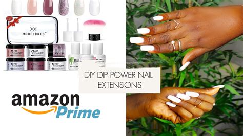 Get the starter kit nail dip kit today for perfect nails that don't chip. Doing my own acrylic nails at home using an amazon dipping powder kit|| Quarantine glow up DIY ...