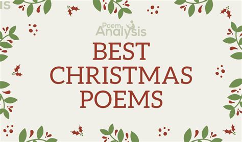 Top 10 Best Christmas Poems Every Poet Lover Must Read
