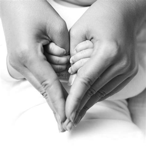 Baby Holding Mother Hand Stock Image Image Of Childhood 24941815