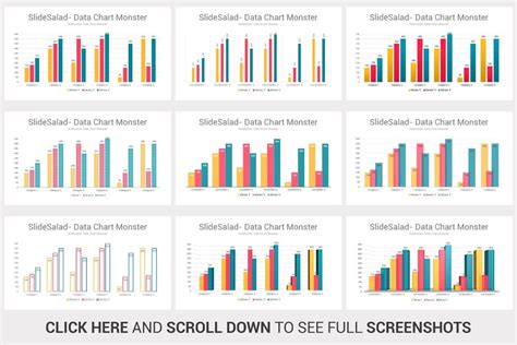 Data Chart Powerpoint Template Creative Powerpoint Templates