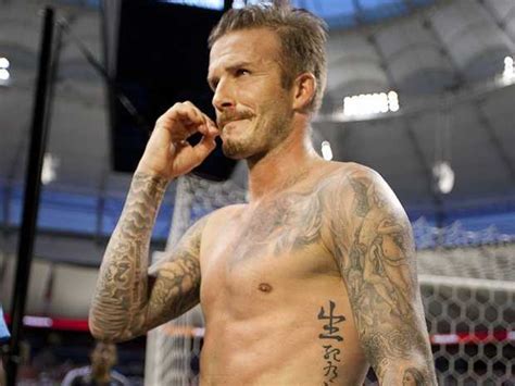 David Beckham David Beckhams Tattoos Genius