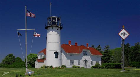 Chatham Lighthouse And Coast Guard Station Photograph By Phil Jensen