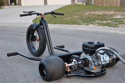 Trike Daddy Customs Drift Trikes Black Beauty R2 Build Drift Trike Gas Powered Drift Trike