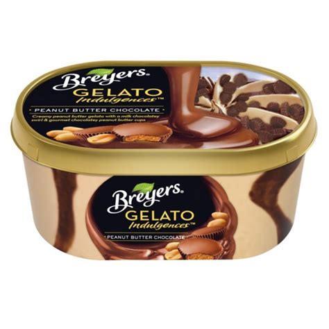 Breyers Gelato Indulgences Peanut Butter Chocolate 285 Oz Instacart