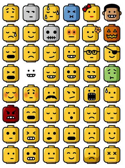 Feelings Expressed Through Lego Heads Could Be Useful For Engaging I