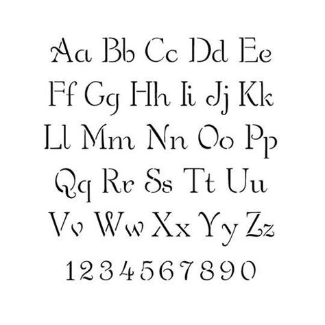 Downloadable letter stencils under fontanacountryinn com. Stencils | Alphabet Stencils | Simple Script Lettering Stencils - Stencilease.com