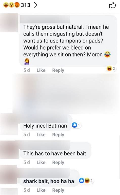 Man Tells Women To Stop Moaning About Disgusting Periods As Its